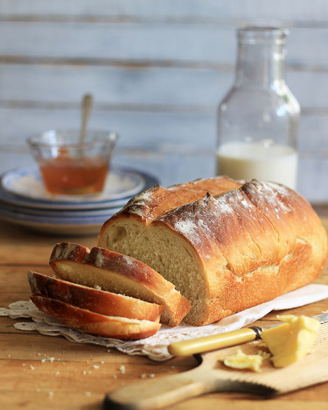 No-fail white bread recipe